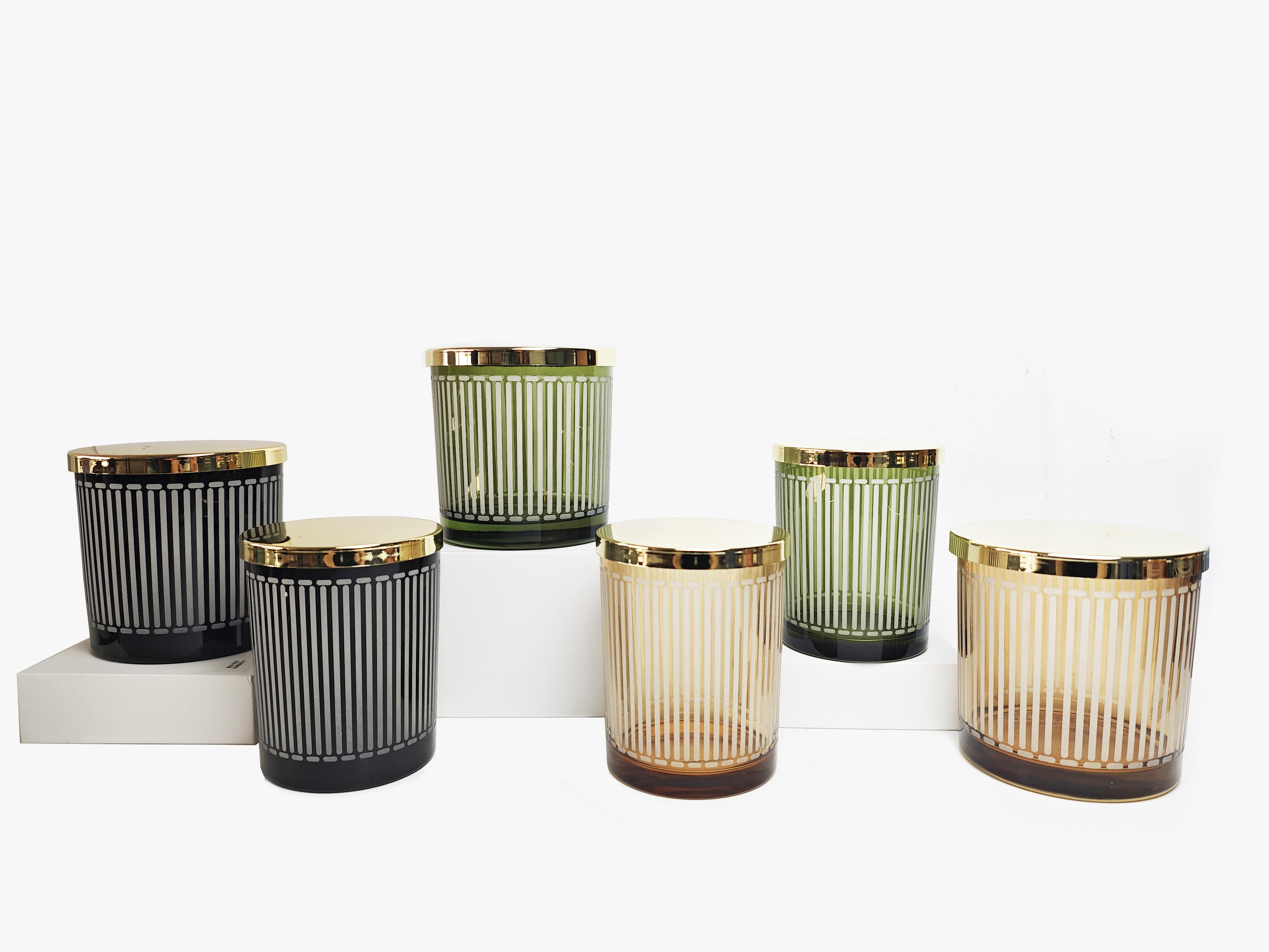  Handmade Glass Candle Holder